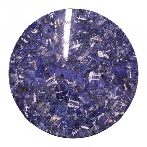 Plateau de table sodalite - 110cm - Pièces unique - 201710_07