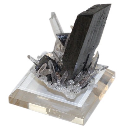 Hubnérite sur Quartz - Pièce unique - 05032010-002