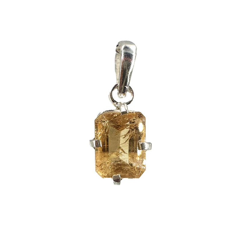 Pendentif Topaze impériale - Pièce unique - 202511_184