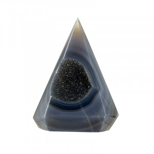 Prisme Agate cristallisée - Pièce unique - 202601_64