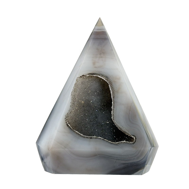 Prisme Agate cristallisée - Pièce unique - 202601_66
