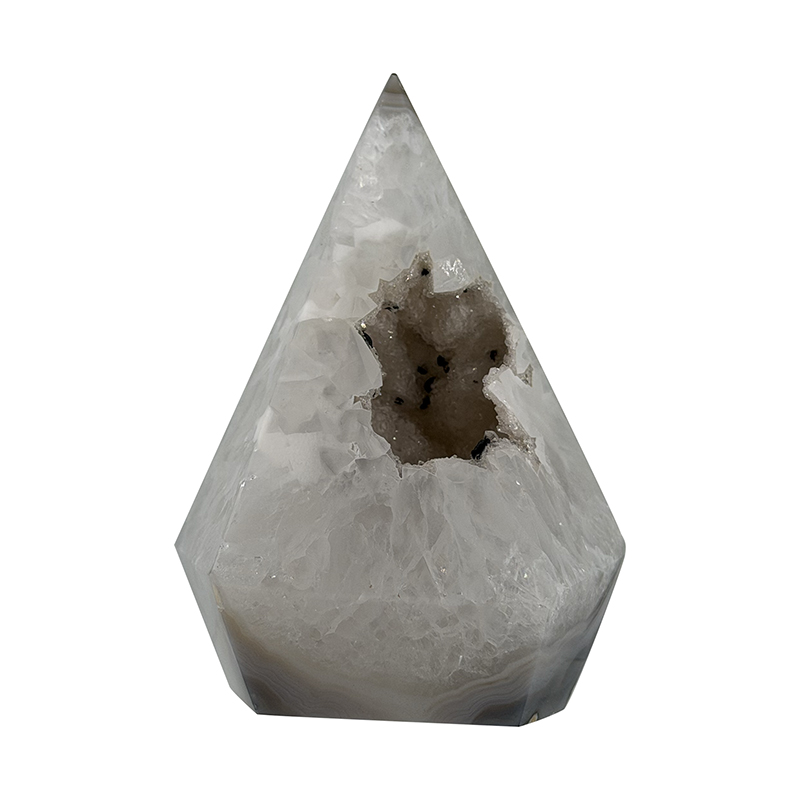 Prisme Agate cristallisée - Pièce unique - 202601_68