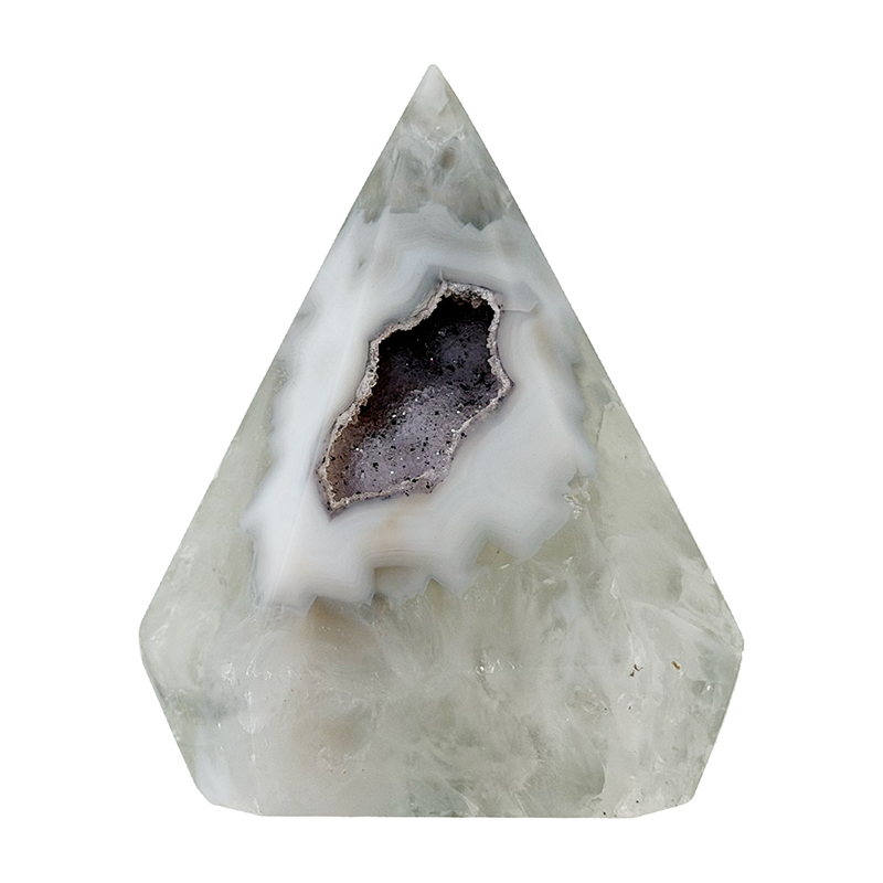 Prisme Agate cristallisée - Pièce unique - 202601_78