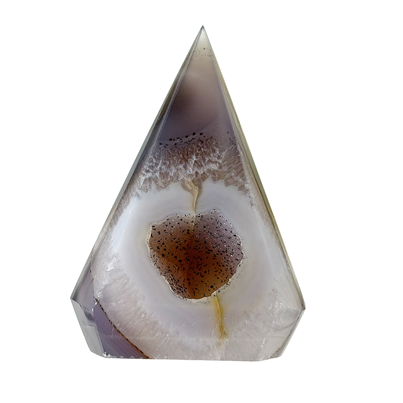 Prisme Agate cristallisée - Pièce unique - 202601_79