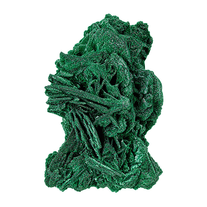 Malachite Pseudomorphose après baryte - Pièce unique - 202609_06