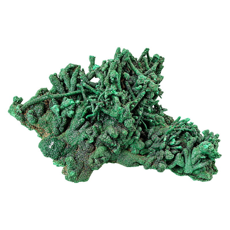 Malachite Pseudomorphose après baryte - Pièce unique - 202609_07
