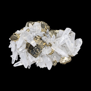 Pyrite Quartz Calcite - Pièce unique - 202609_12