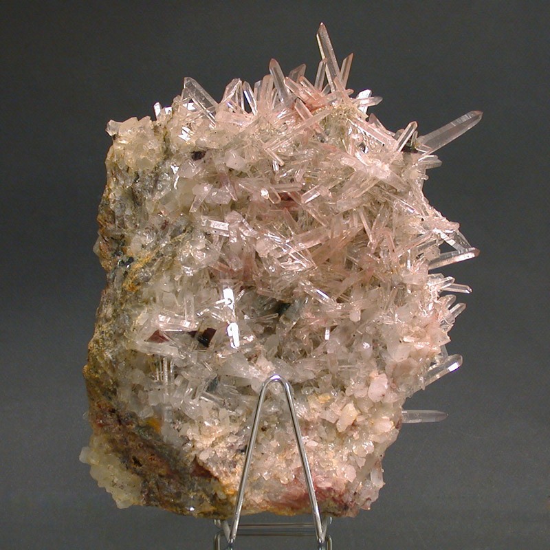 Quartz hématoïde et hématite - Chine - Pièce unique - 201804_26