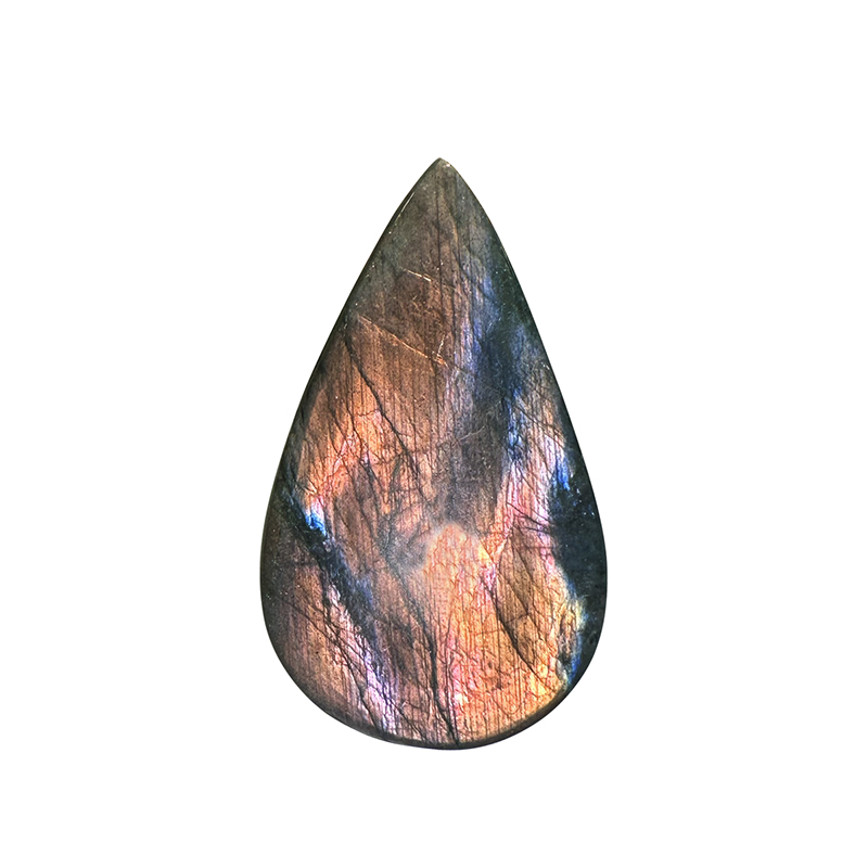 Cabochon Goutte Labradorite - Pièce unique - 202510_122