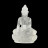 Bouddha en cristal de roche - Pièce unique - 202502_70