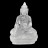 Bouddha cristal de roche - Pièce unique - 202502_81