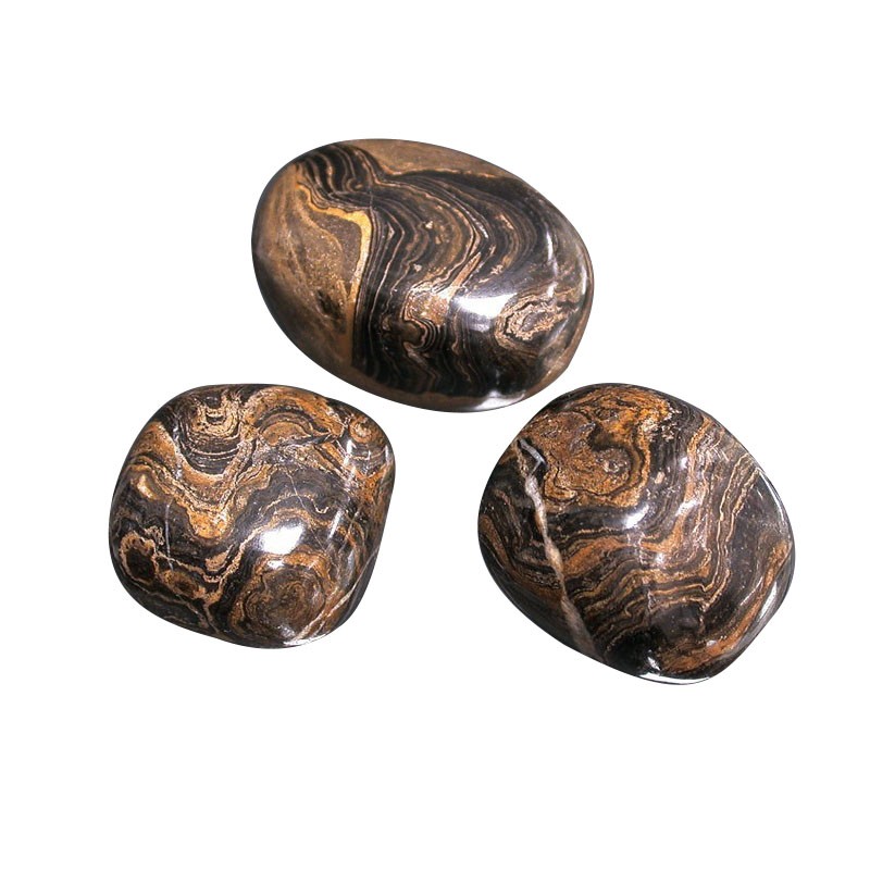 Stromatolite du Pérou pierres roulées les 500g