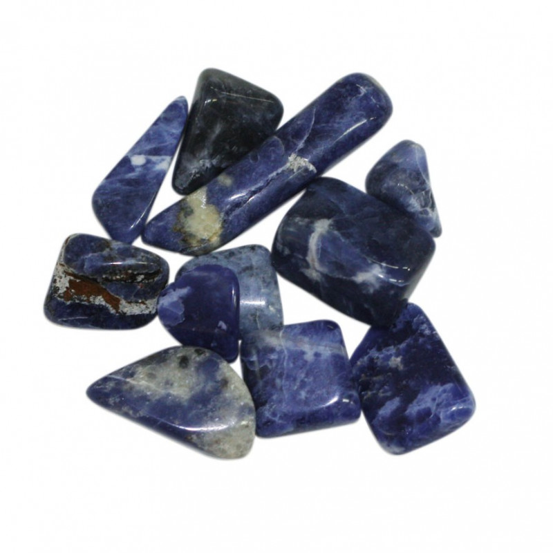 Sodalite du Brésil pierres roulées 1KG