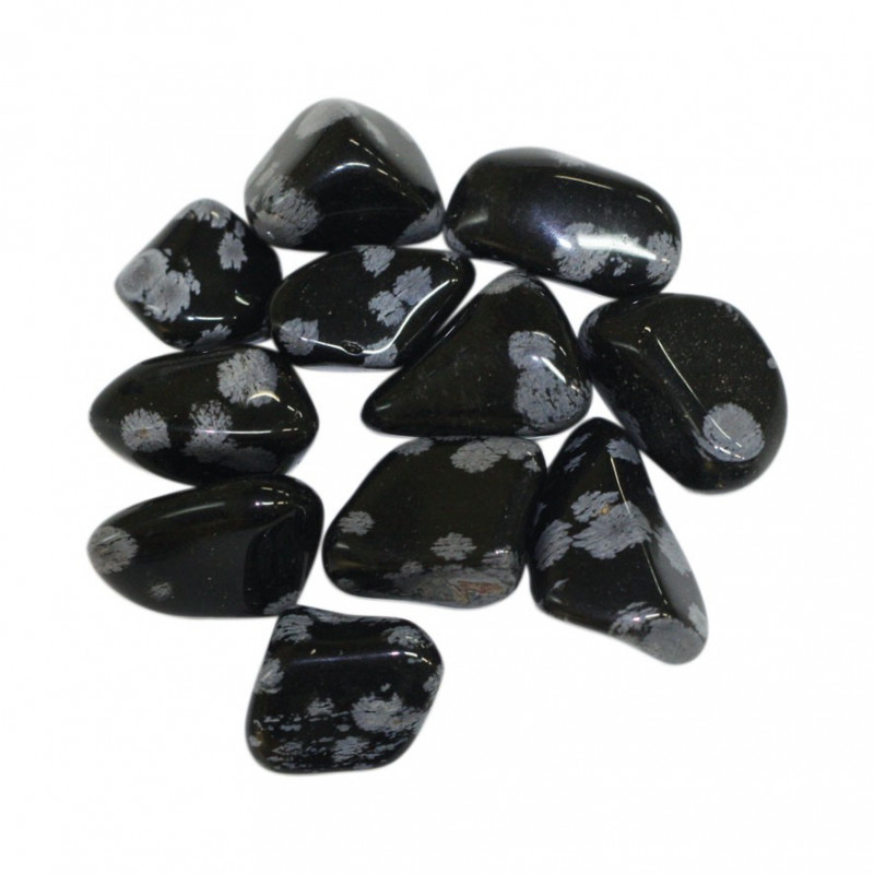 Obsidienne mouchetée USA pierres roulées