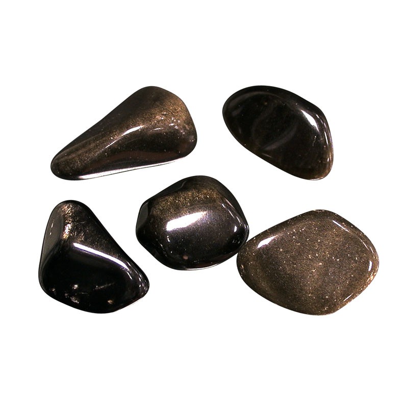 Obsidienne dorée pierres roulées 1 KG