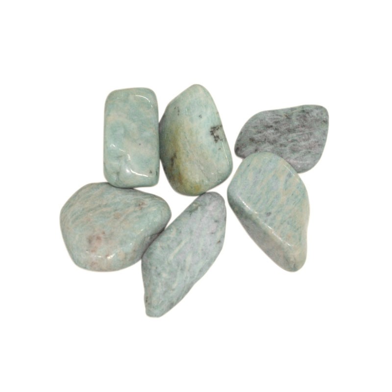 Amazonite Brésil pierres roulées 1KG